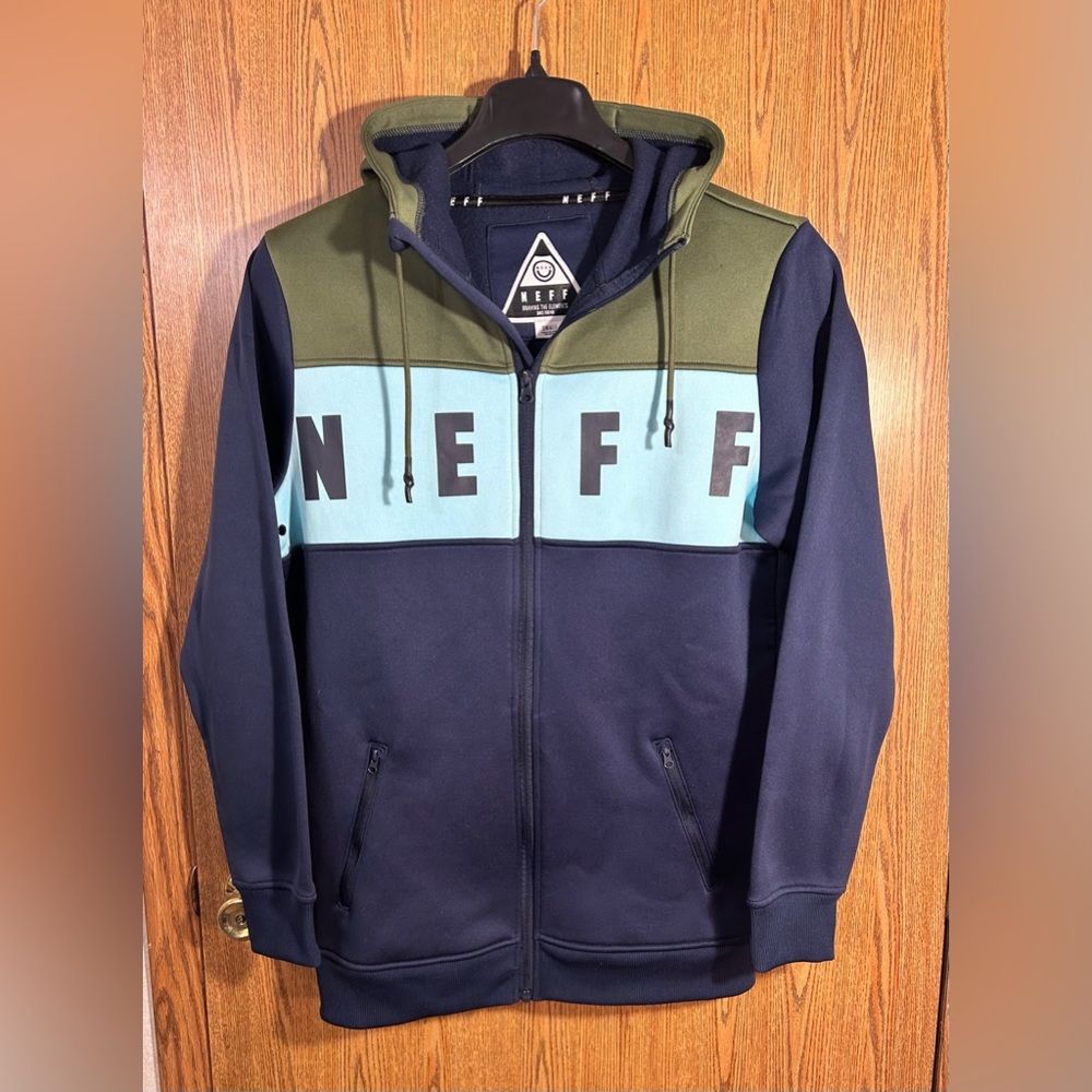 Neff Flint Shredder Color Block Full Zip Jacket